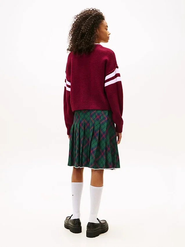 Jersey Tommy Jeans 85 Varsity con cuello en V Jersey Tommy Jeans 85 Varsity con cuello en V