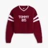 Jersey Tommy Jeans 85 Varsity con cuello en V Jersey Tommy Jeans 85 Varsity con cuello en V