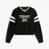Jersey Tommy Jeans 85 Varsity con cuello en V Jersey Tommy Jeans 85 Varsity con cuello en V