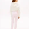 Leggings infantiles con el logotipo de Tommy estilo universitario