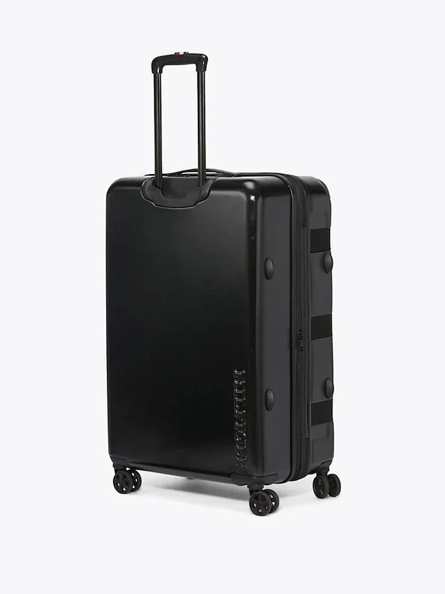 Maleta rígida con ruedas de 28″ en bloques de color Maleta rígida con ruedas de 28″ en bloques de color