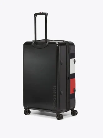 Maleta rígida con ruedas de 28″ en bloques de color Maleta rígida con ruedas de 28″ en bloques de color