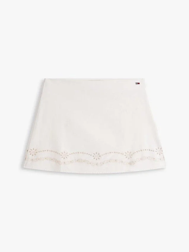 Minifalda bordada de Tommy Jeans Minifalda bordada de Tommy Jeans