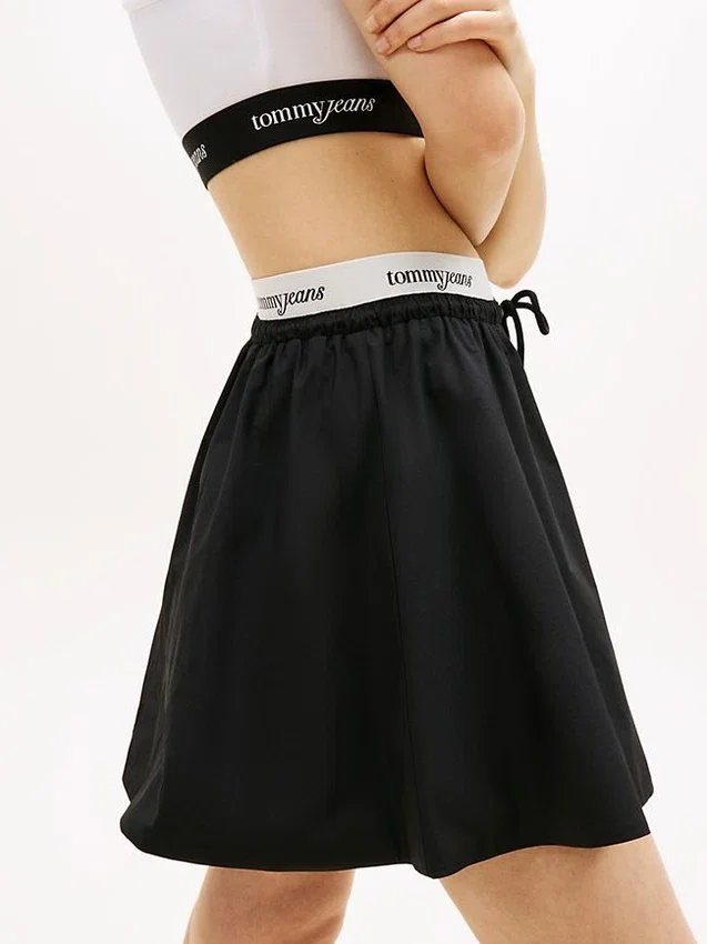 Minifalda con cinta con el logotipo de Tommy Jeans Minifalda con cinta con el logotipo de Tommy Jeans
