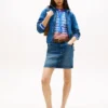 Minifalda vaquera de talle alto de Tommy Jeans