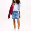 Minifalda vaquera de talle alto de Tommy Jeans