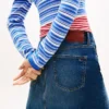 Minifalda vaquera de talle alto de Tommy Jeans