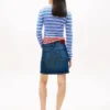 Minifalda vaquera de talle alto de Tommy Jeans