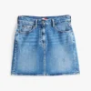 Minifalda vaquera de talle alto de Tommy Jeans