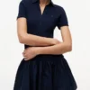 Minivestido polo de tejidos mixtos de Tommy Jeans