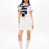 Minivestido polo plisado de Tommy Jeans