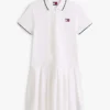 Minivestido polo plisado de Tommy Jeans