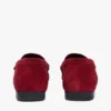 Mocasines de ante con eslabones de cadena Mocasines de ante con eslabones de cadena