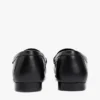 Mocasines de piel con eslabones de cadena Mocasines de piel con eslabones de cadena
