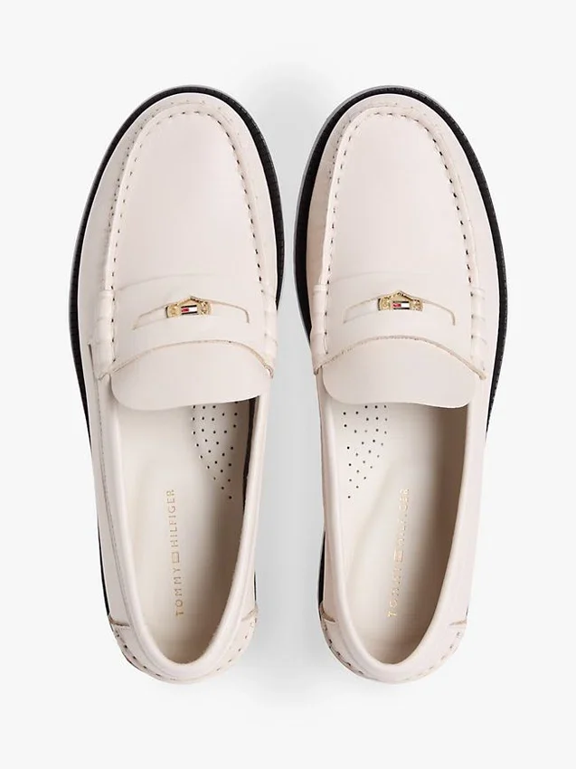 Mocasines de piel lisa Mocasines de piel lisa