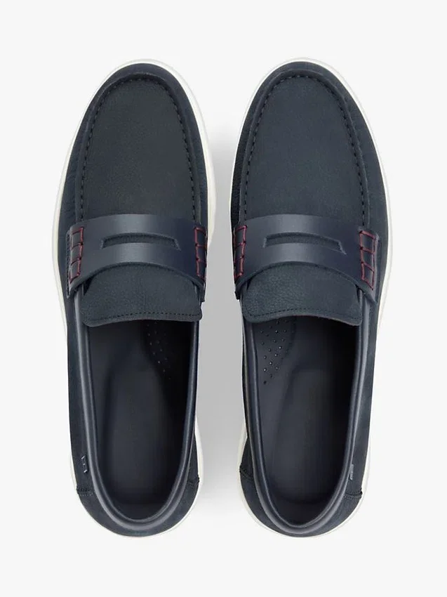 Mocasines de piel nobuck Mocasines de piel nobuck