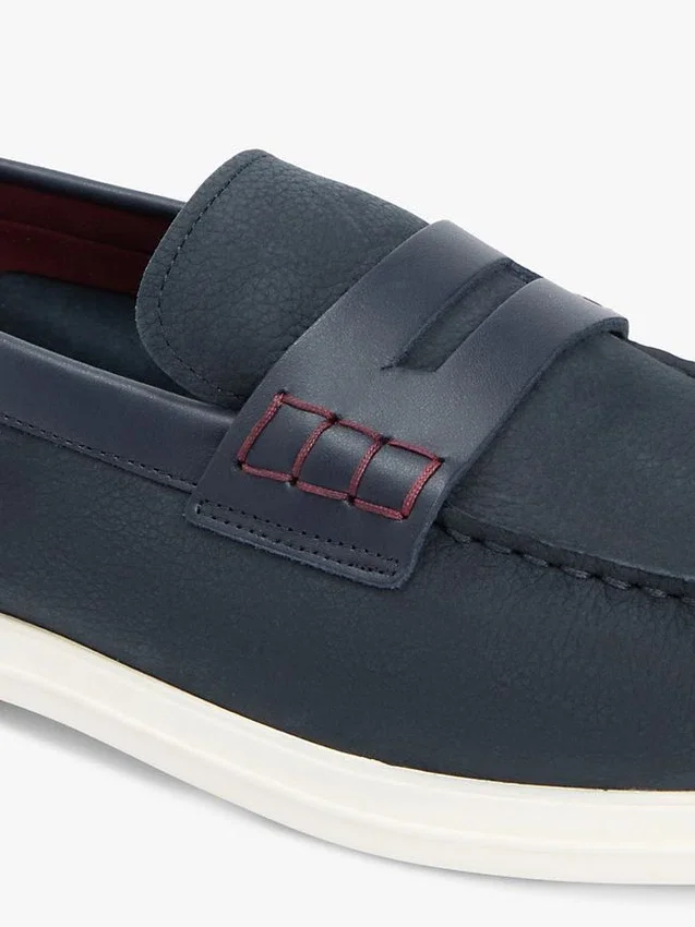 Mocasines de piel nobuck Mocasines de piel nobuck