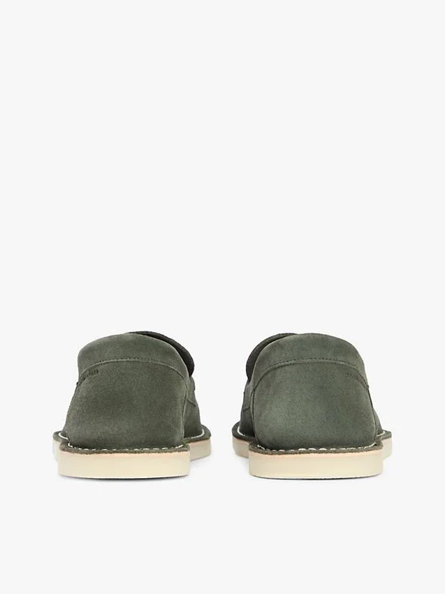 Mocasines sin cordones de ante Mocasines sin cordones de ante