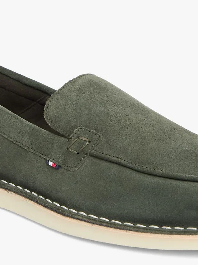 Mocasines sin cordones de ante Mocasines sin cordones de ante