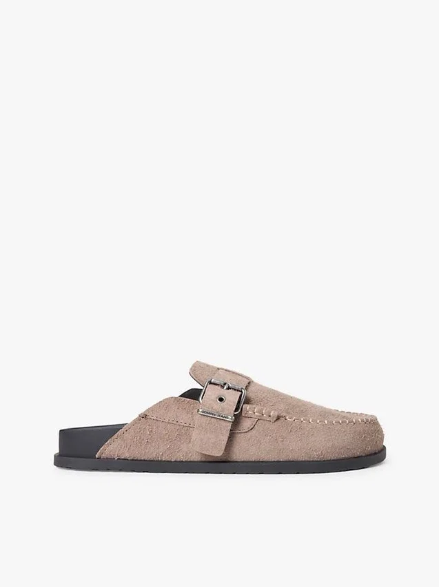 Mocasines sin talón de ante de Tommy Jeans Mocasines sin talón de ante de Tommy Jeans