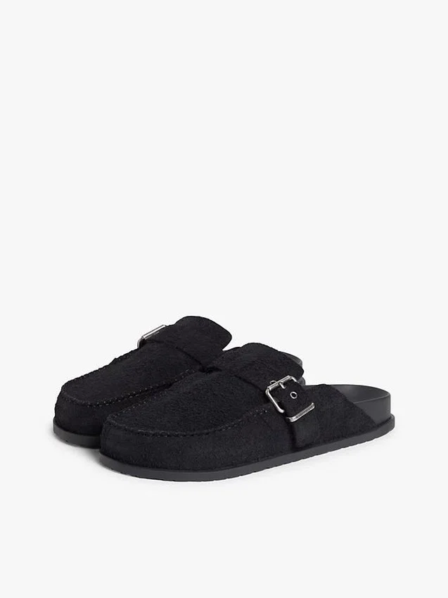 Mocasines sin talón de ante de Tommy Jeans Mocasines sin talón de ante de Tommy Jeans