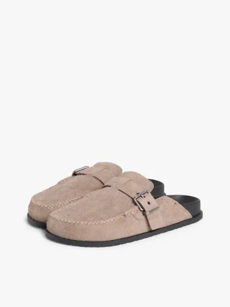 Mocasines sin talón de ante de Tommy Jeans Mocasines sin talón de ante de Tommy Jeans
