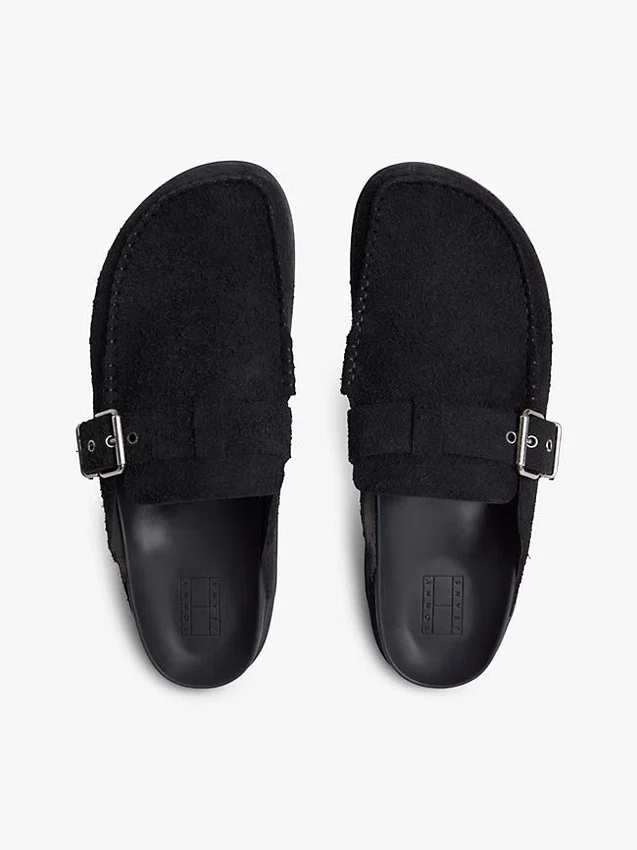 Mocasines sin talón de ante de Tommy Jeans Mocasines sin talón de ante de Tommy Jeans