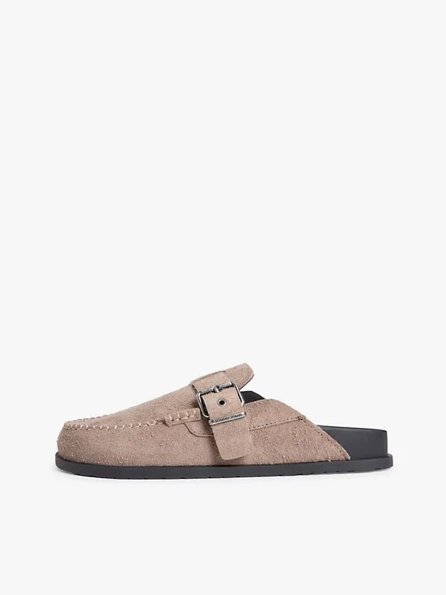Mocasines sin talón de ante de Tommy Jeans Mocasines sin talón de ante de Tommy Jeans