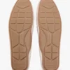 Mocasín de conducir de ante con tacos