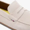 Mocasín de conducir de ante con tacos