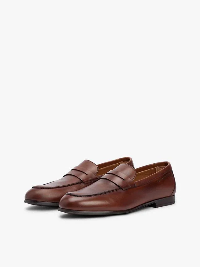 Mocasín de piel flexible Mocasín de piel flexible