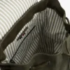 Mochila con solapa de ante Mochila con solapa de ante
