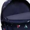 Mochila infantil con estampado de banderas náuticas Mochila infantil con estampado de banderas náuticas