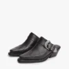 Mules de cuero estilo western de Tommy Jeans Mules de cuero estilo western de Tommy Jeans
