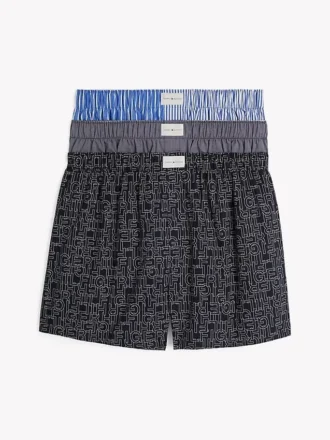 Pack de 3 boxers con logotipo tejido