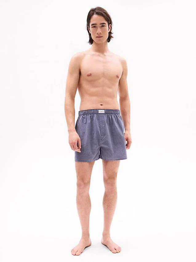 Pack de 3 boxers con logotipo tejido Pack de 3 boxers con logotipo tejido