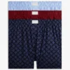 Pack de 3 boxers con monograma tejido Pack de 3 boxers con monograma tejido