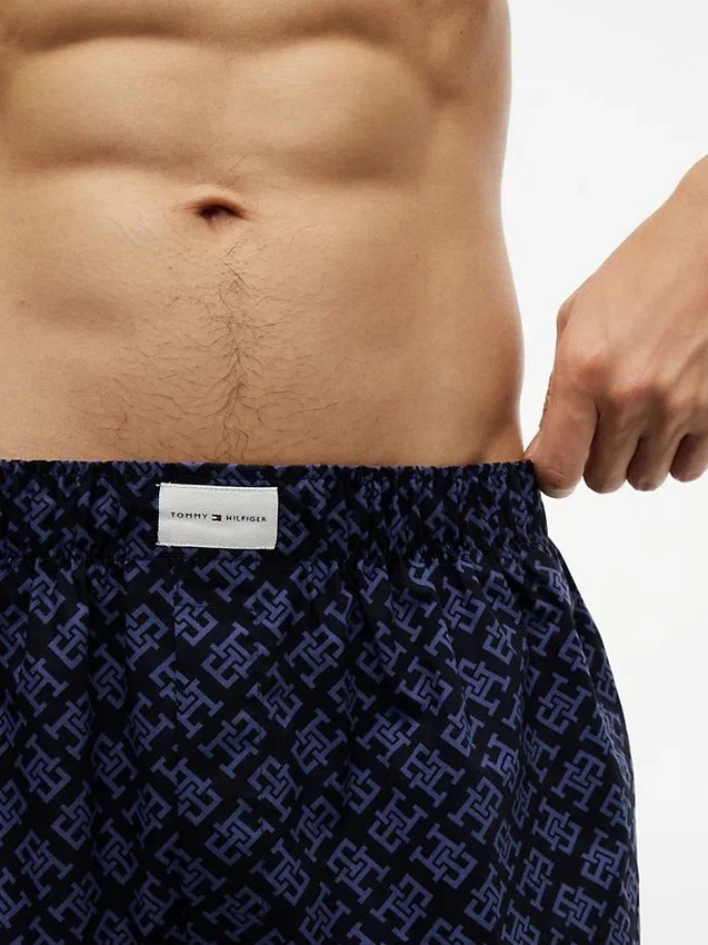 Pack de 3 boxers con monograma tejido Pack de 3 boxers con monograma tejido