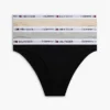 Pack de 3 braguitas bikini con el logotipo de Tommy