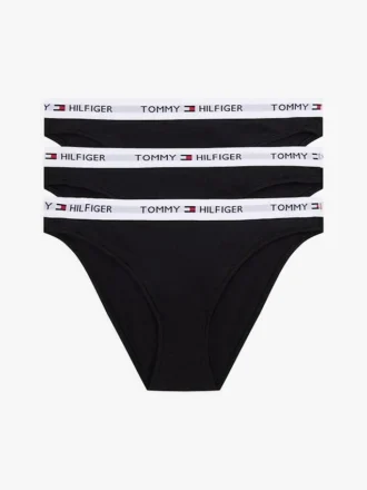 Pack de 3 braguitas bikini con el logotipo de Tommy