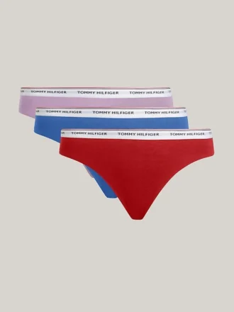 Pack de 3 braguitas de bikini Logo Mix