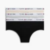 Pack de 3 braguitas tipo bikini con el logotipo de Tommy