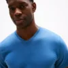 Pack de 3 camisetas interiores de algodón clásicas con cuello en V