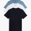 Pack de 3 camisetas interiores de cuello redondo Cotton Classics