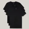 Pack de 3 camisetas interiores de cuello redondo Organic Cotton Classics