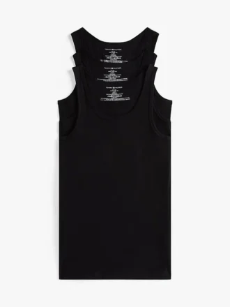 Pack de 3 camisetas sin mangas Cotton Classics