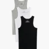 Pack de 3 camisetas sin mangas Cotton Classics