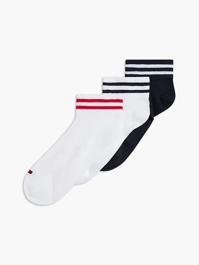 Pack de 3 pares de calcetines deportivos de media caña Pack de 3 pares de calcetines deportivos de media caña