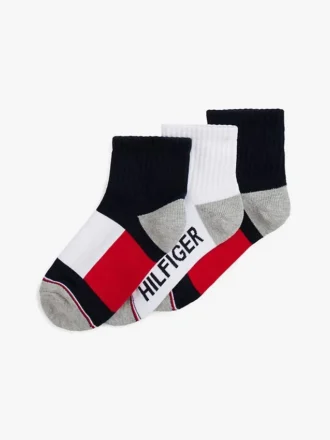 Pack de 3 pares de calcetines deportivos de media caña para niño