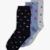 Pack de 3 pares de calcetines náuticos para niño